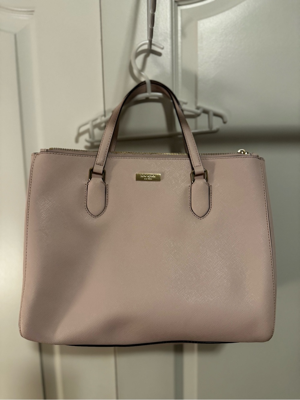 kate spade blush pink Leather Handbag